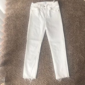 Zara white jeans